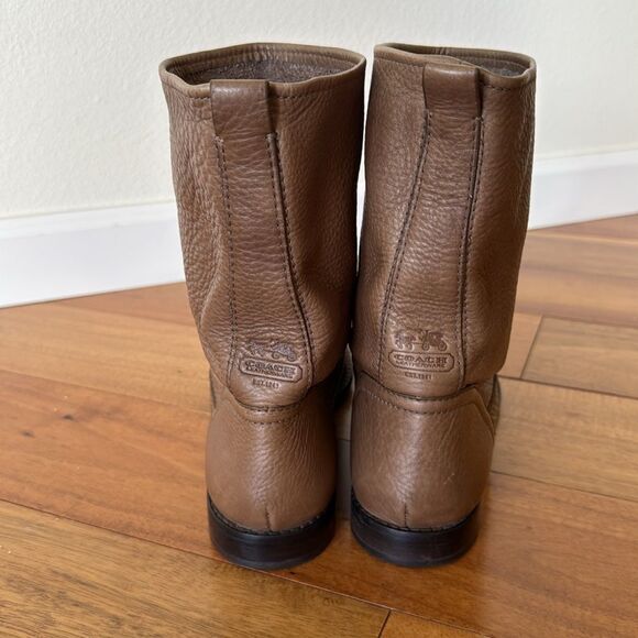 Coach pebbled leather boots - Picture 4 of 7